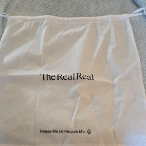 White Dust Bag - Protective Storage for Women Bags